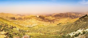 Mountains of Jordan Landscape